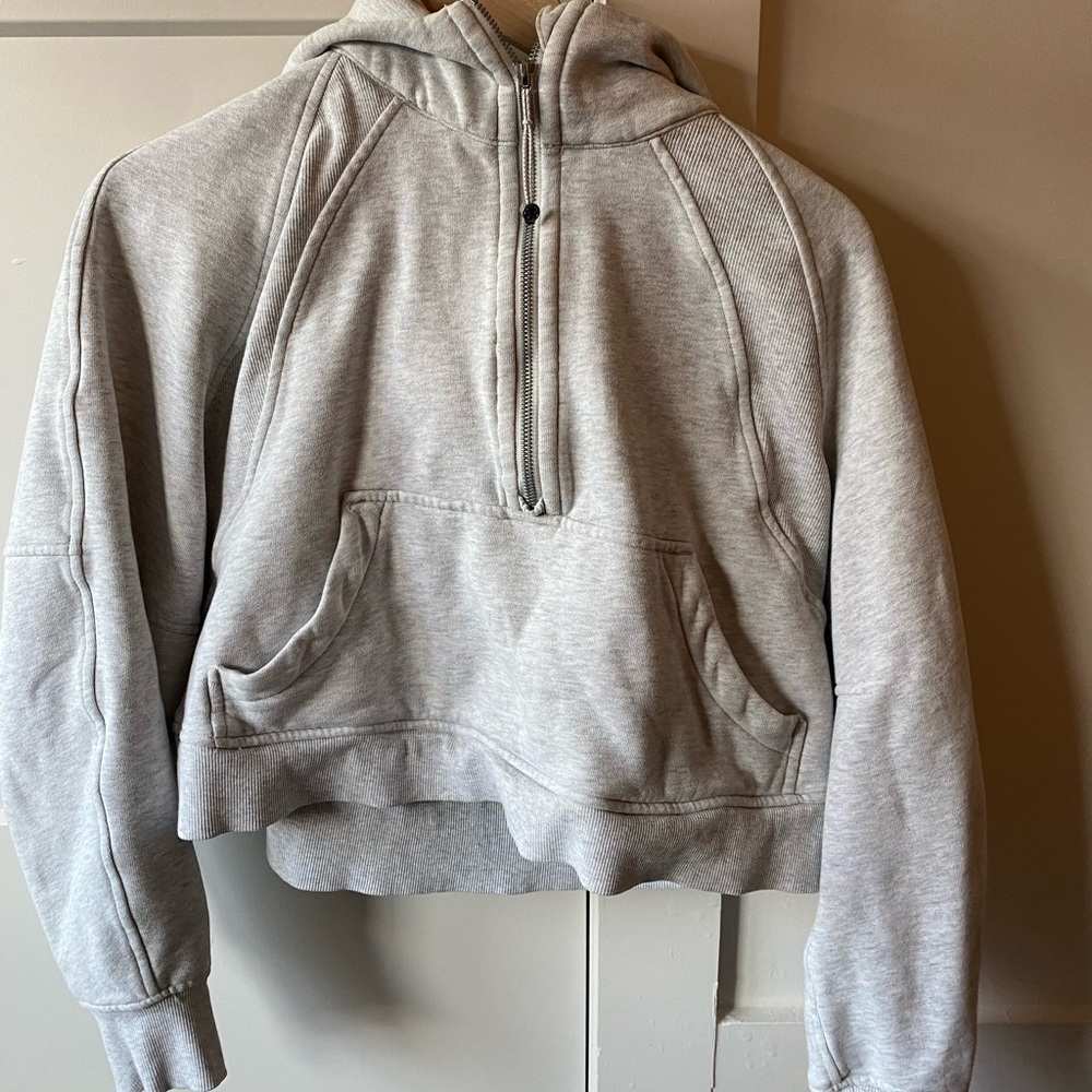 Lululemon cropped sweatshirt
